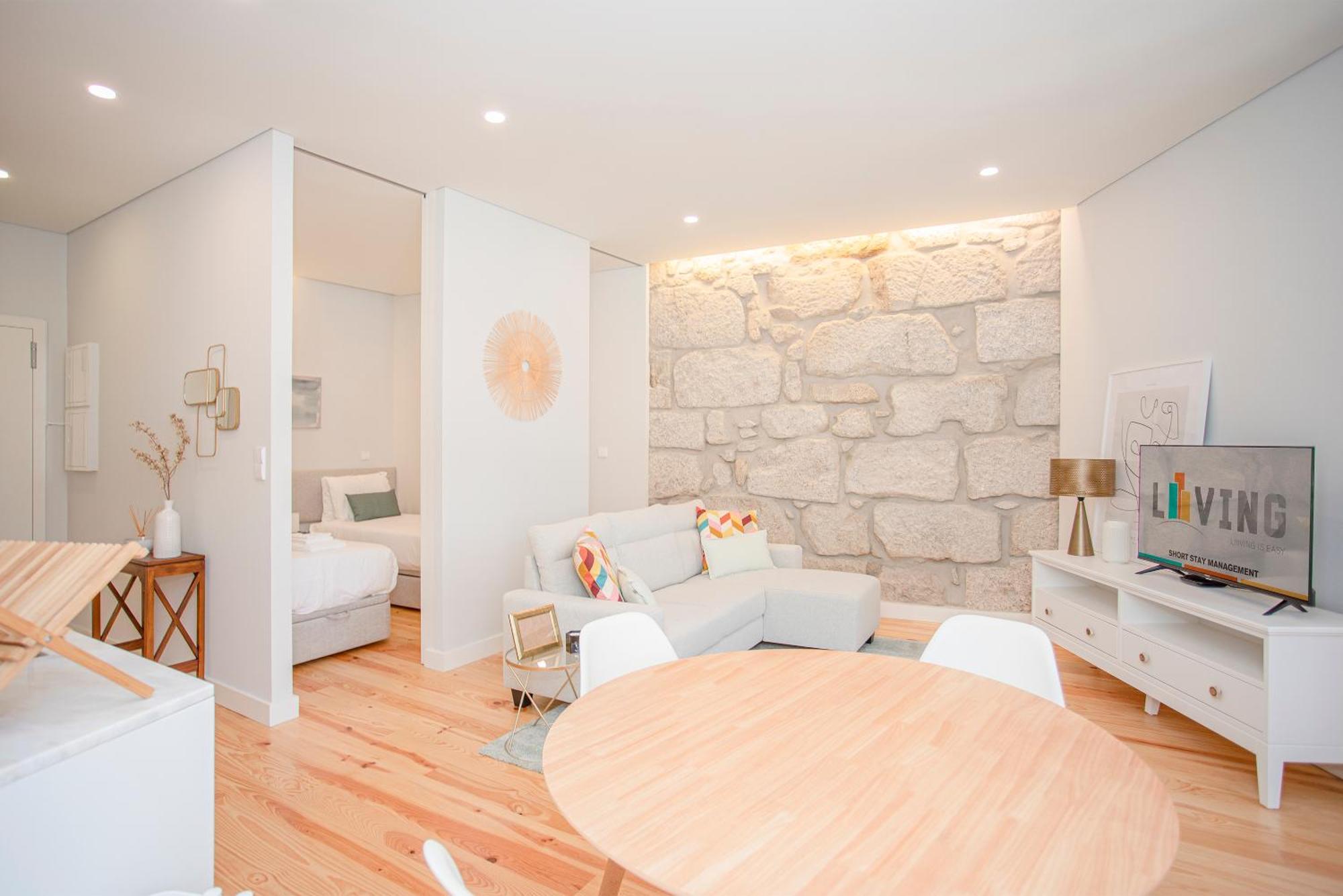 Liiiving In Porto - Aliados Stone Apartment Exteriör bild