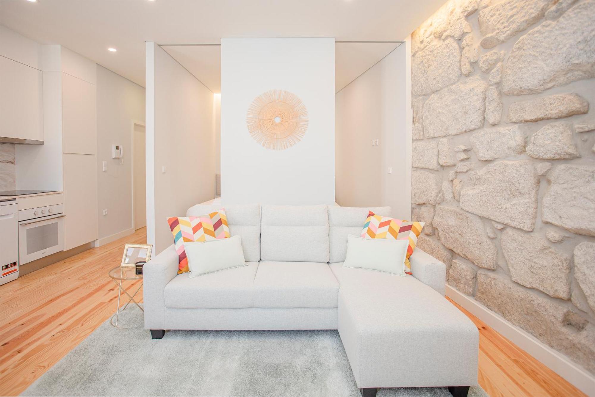 Liiiving In Porto - Aliados Stone Apartment Exteriör bild