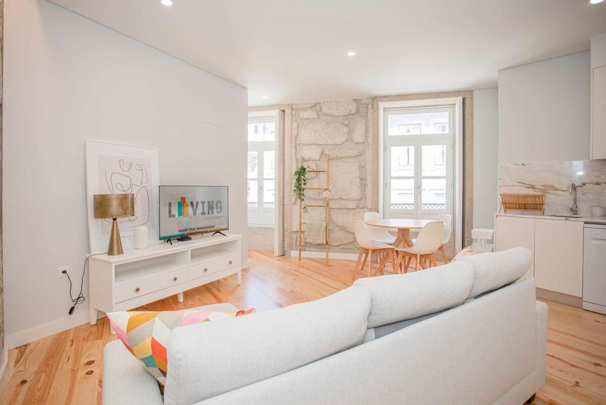 Liiiving In Porto - Aliados Stone Apartment Exteriör bild